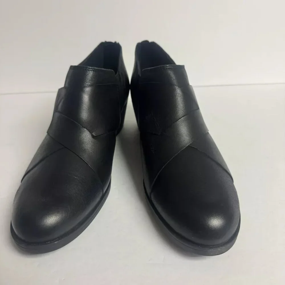 Clark’s Womens Charlten Gema Bootie Black Size 8.5 M